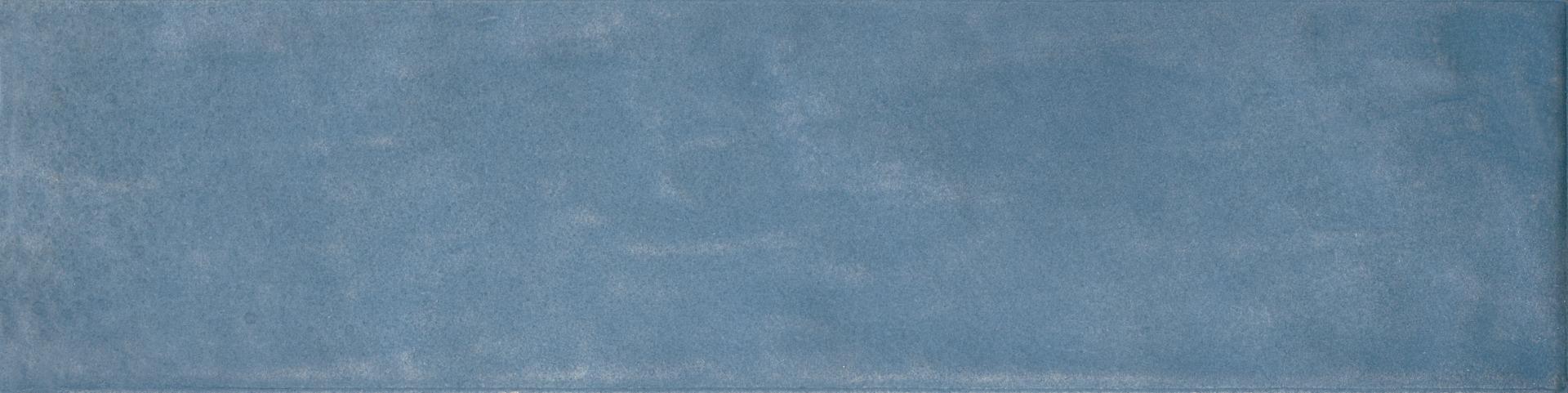Matte Finish Sky Blue Lustre Smoky Subway Ceramic tile 65x260 mm