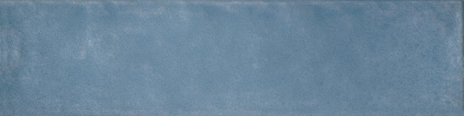 Matte Finish Sky Blue Lustre Smoky Subway Ceramic tile 65x260 mm