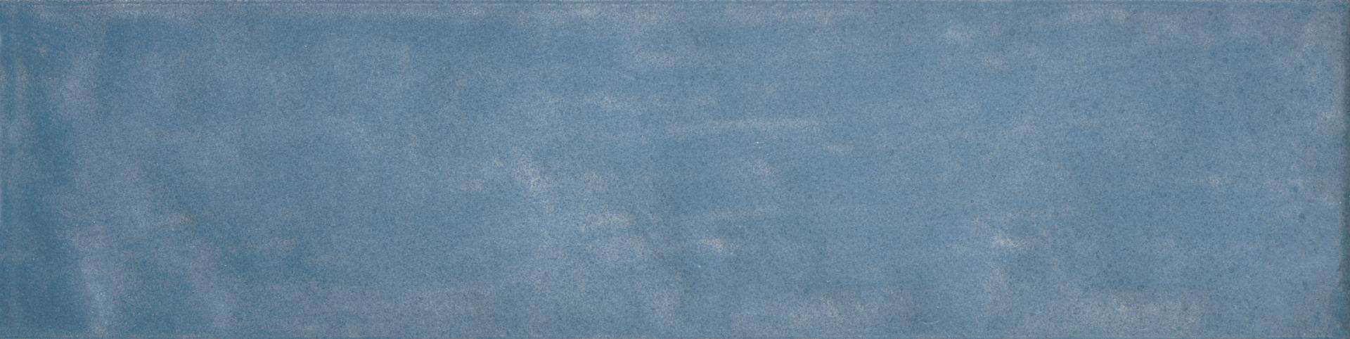 Matte Finish Sky Blue Lustre Smoky Subway Ceramic tile 65x260 mm