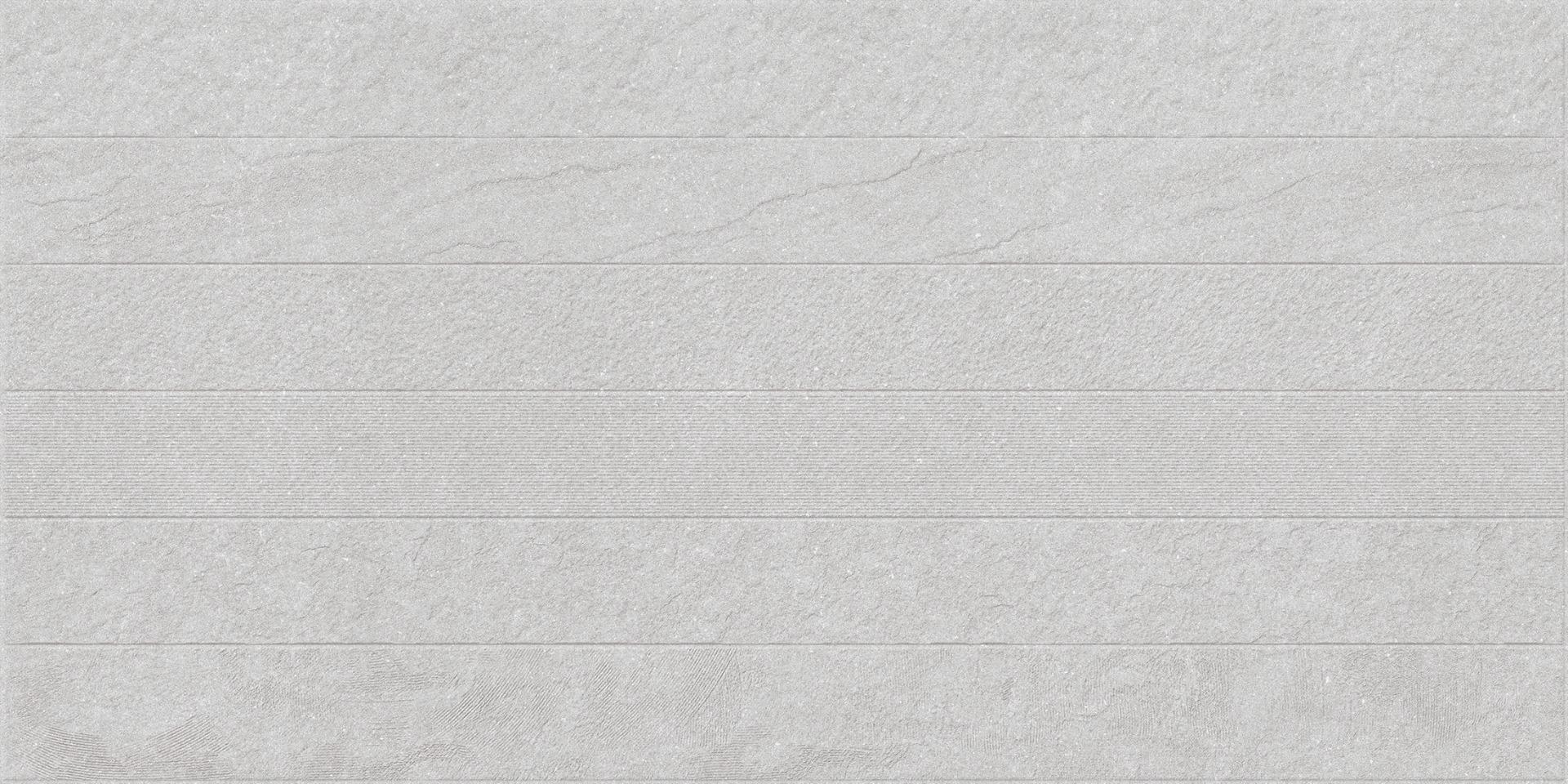 Matte Finish Striato Steel Rustic Strip Punch Glazed Vitrified Tiles Floor Tiles