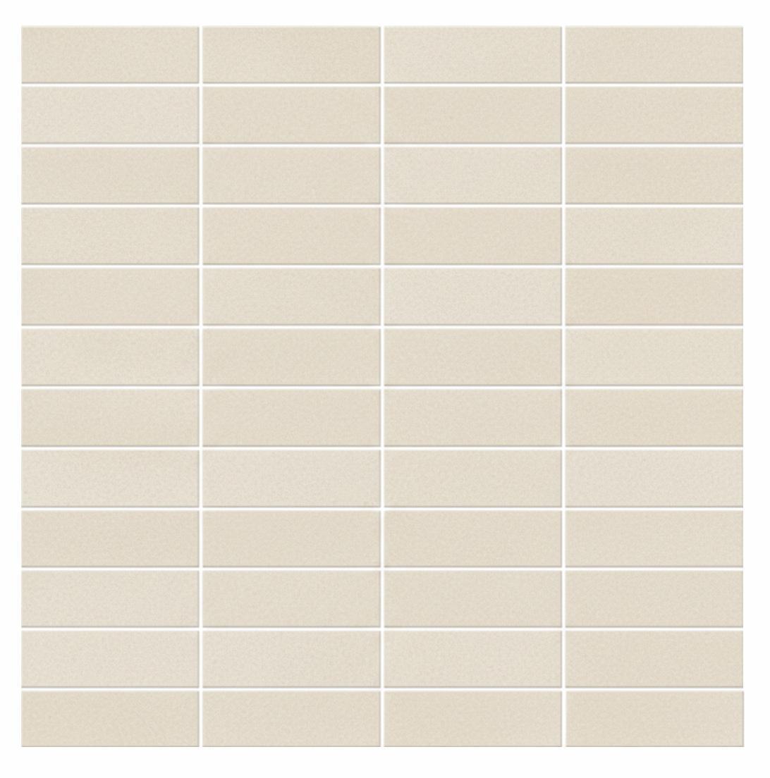 Glossy Finish Taupe Gloss 3D Stacked Brick Ceramic tile 298x298 mm