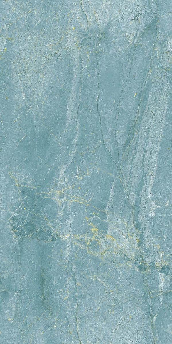 Teal Riverstone Endless Carving