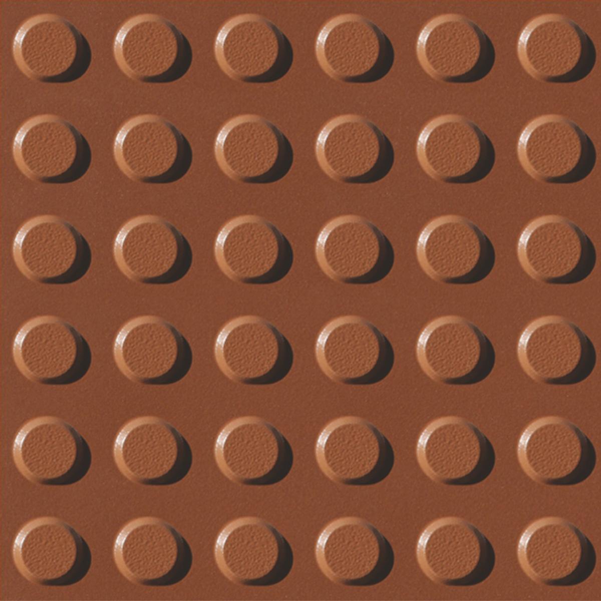 Terracotta Round Dots Tactile