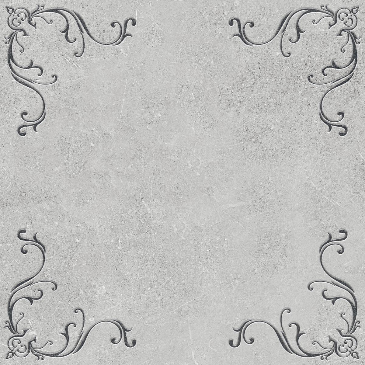 TL Grey Baroque Faux