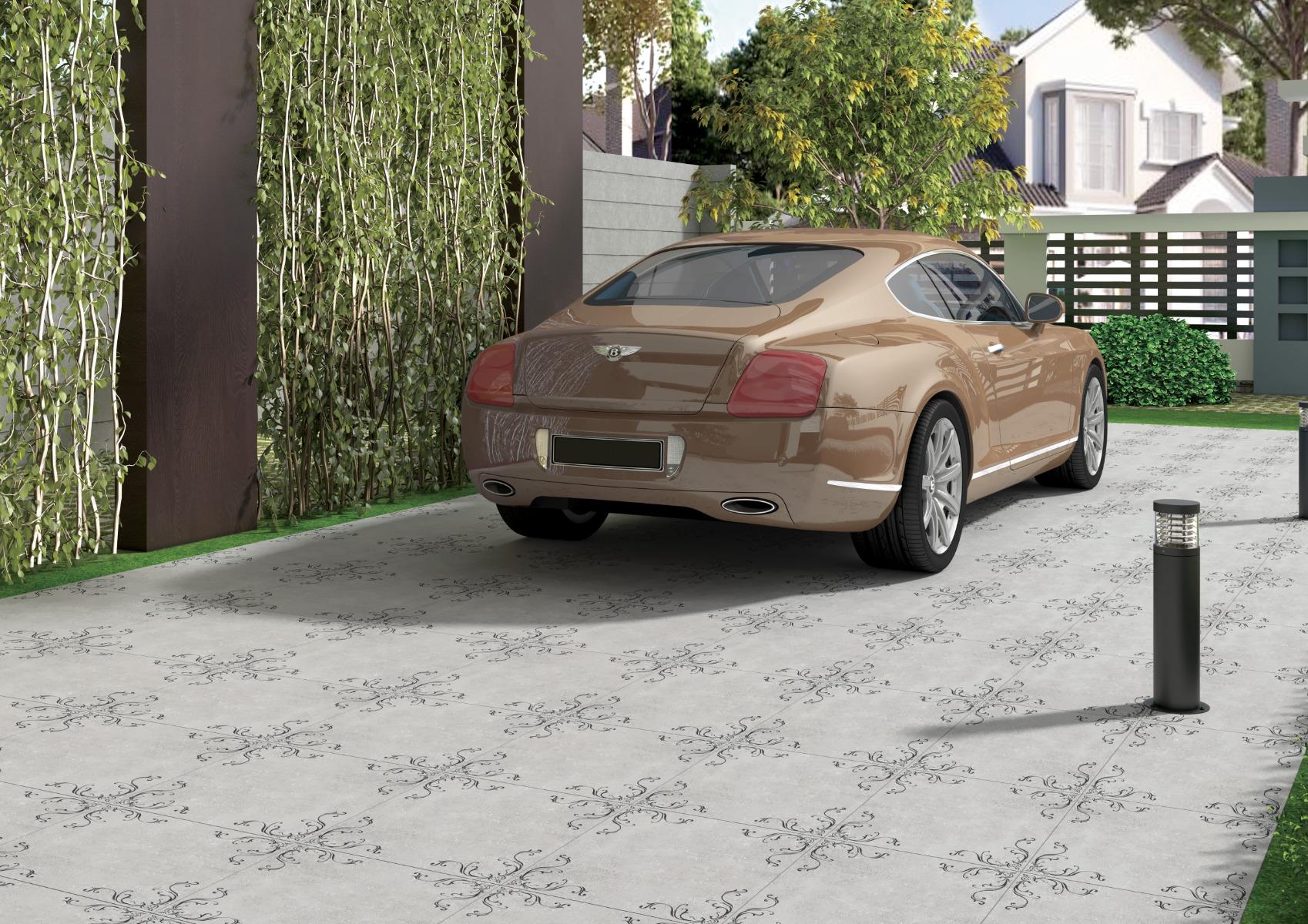 TL Grey Baroque Faux
