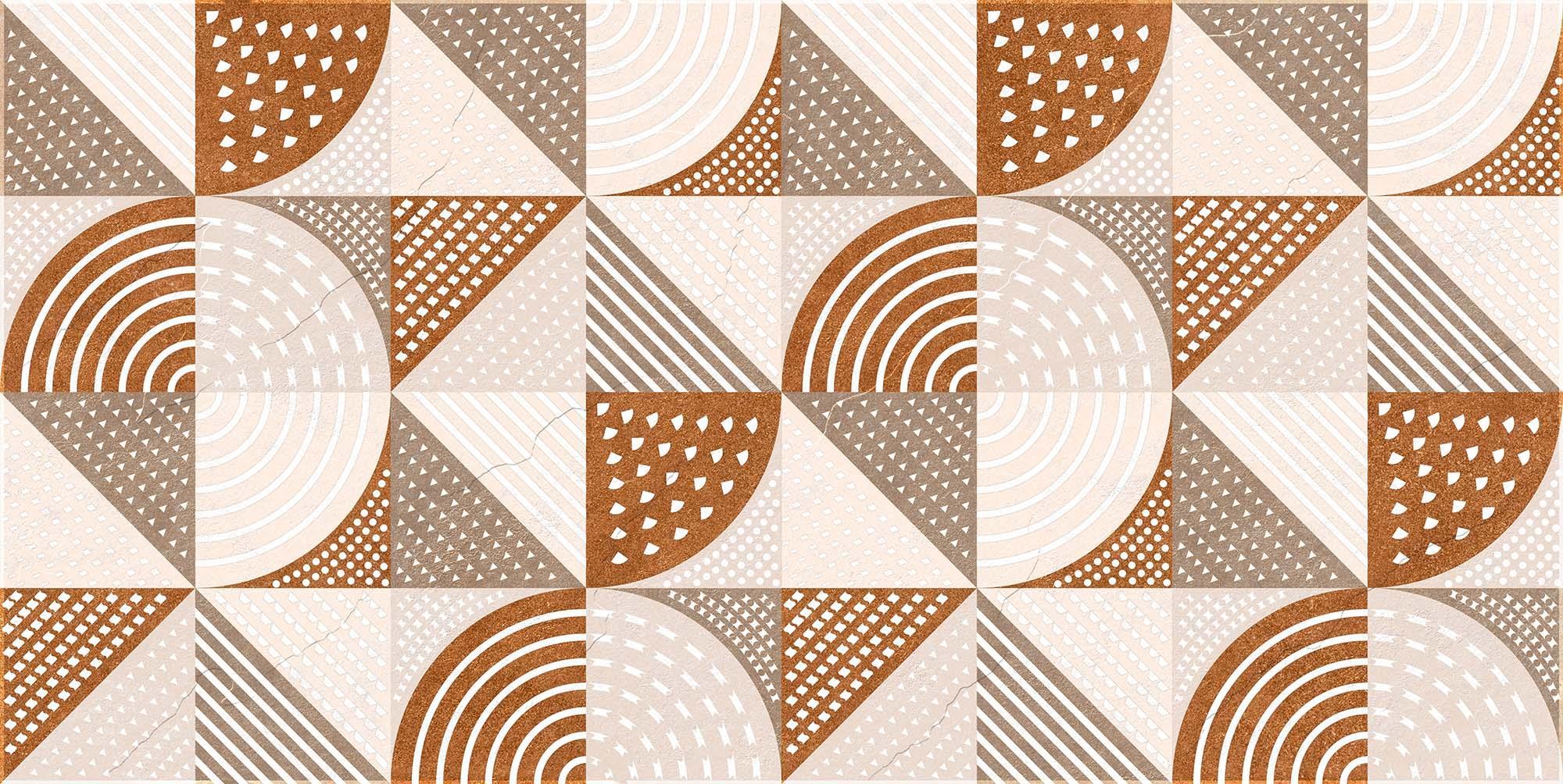 Matte Finish Urban Chic Patchwork Slate Wallpaper Vitrified tile 600x1200 mm