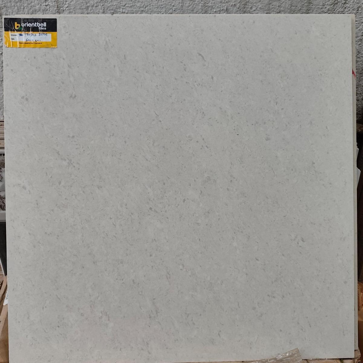 Matte Finish DGVT Cemento Beige Vitrified tile 600x600 mm