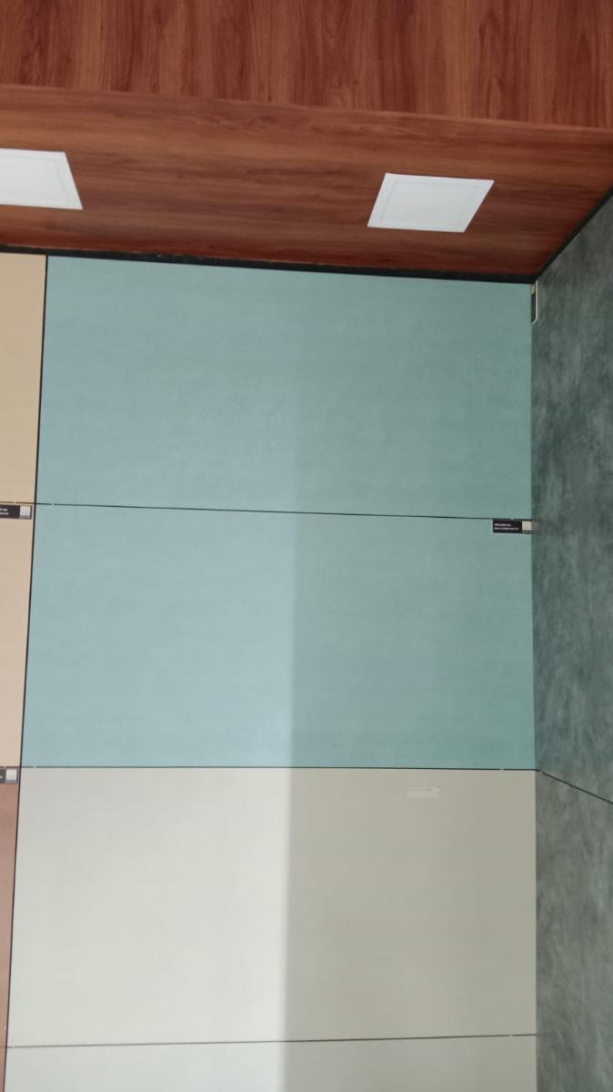 Matte Finish Blue Lagoon Palette Digital Tiles Floor Tiles