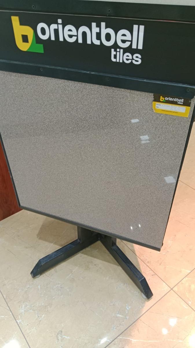 Glossy Finish Sahara Double Body Glossy Beige Vitrified tile 600x600 mm