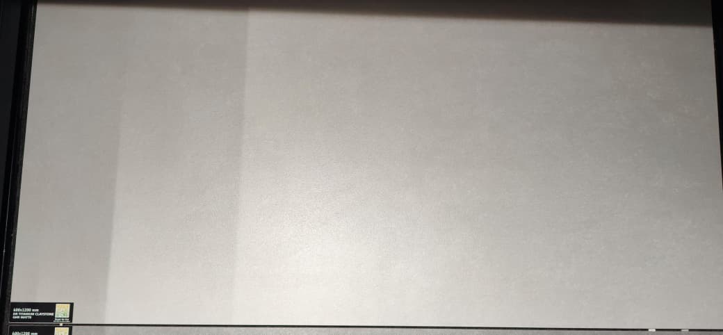 Matte Finish DR Titanium Claystone GHR Matte false tile 600x1200 mm