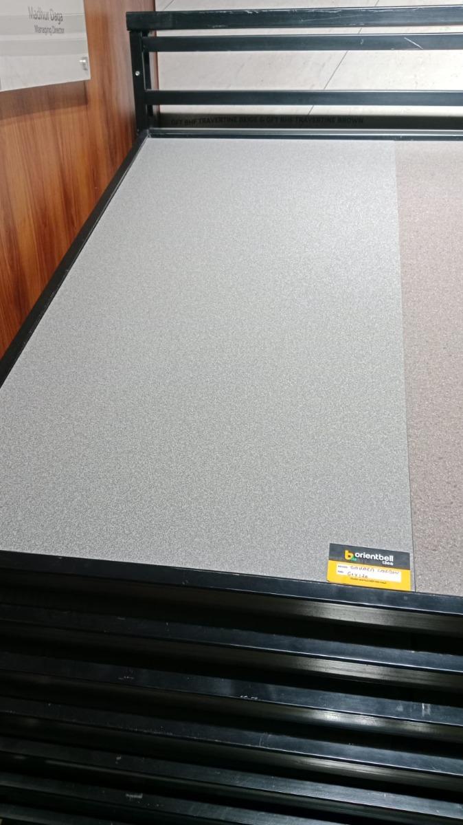 Matte Finish Sahara Carbon Vitrified tile 600x1200 mm