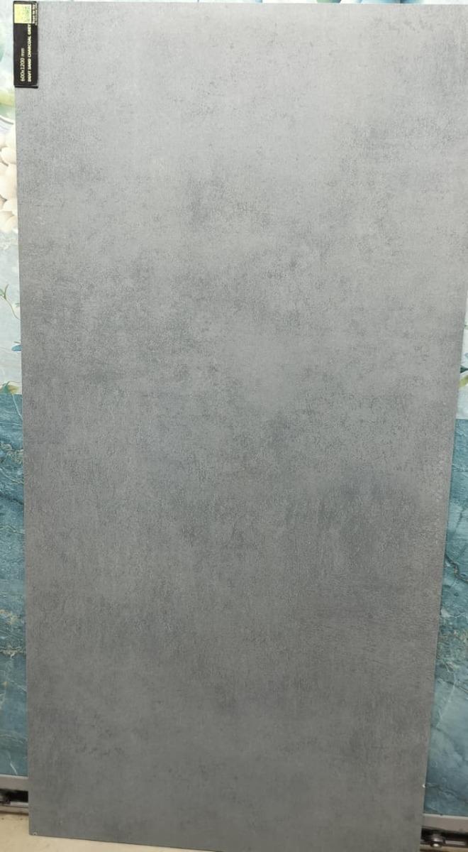 Matte Finish DGVT Sand Charcoal Grey Glazed Vitrified Tiles 600x1200 mm