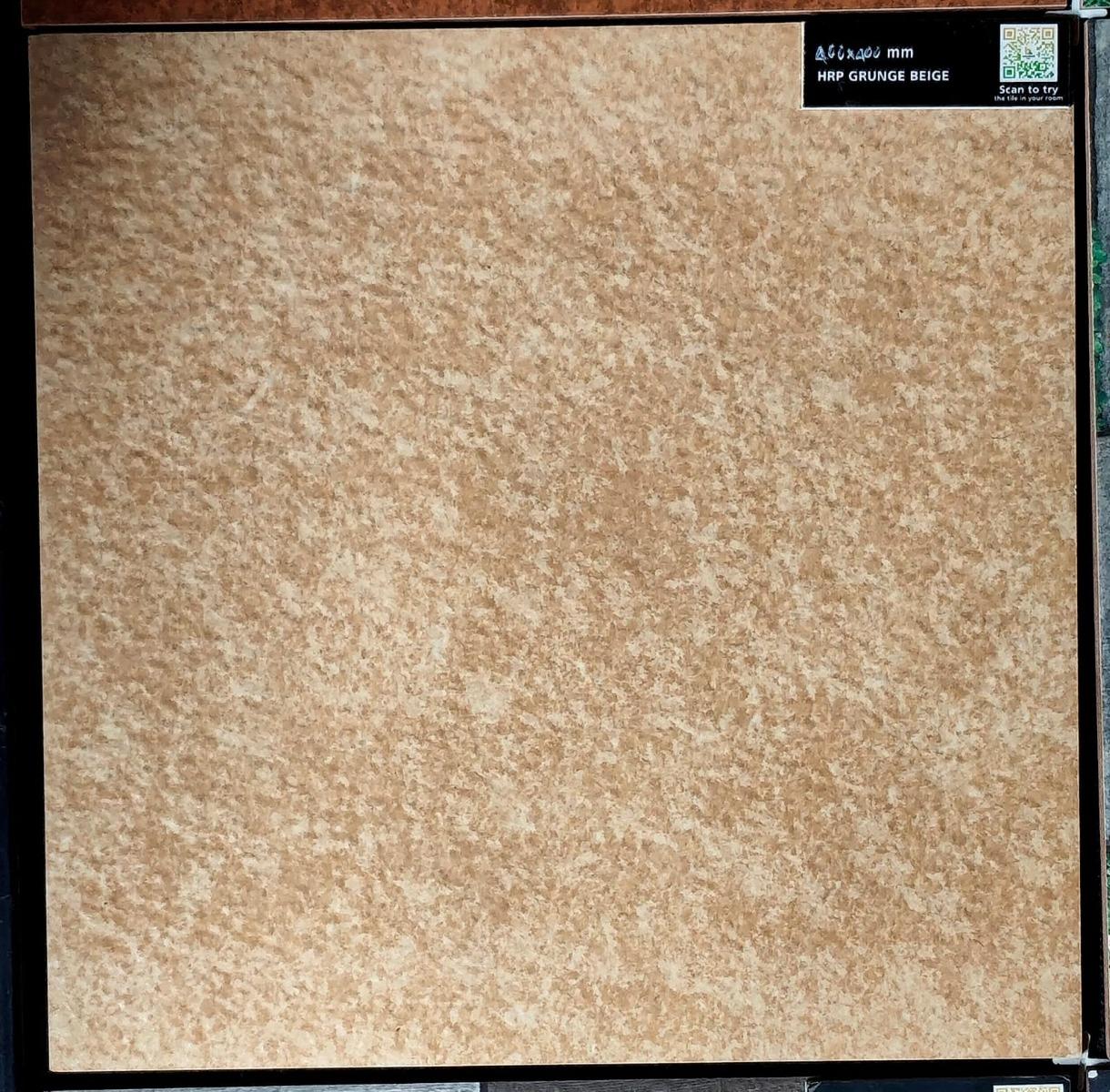 Matte Finish HRP Grunge Beige Pavers tile 400x400 mm