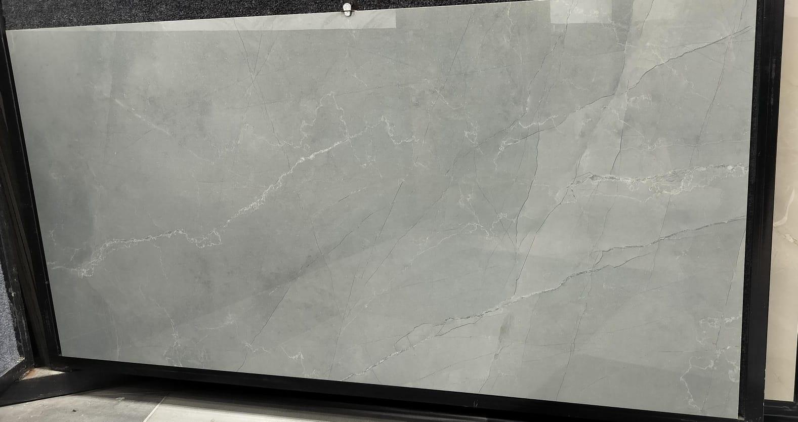 Glossy Finish PGVT Monaco Grey Vitrified tile 600x1200 mm