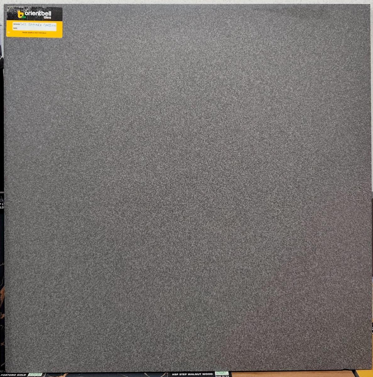Matte Finish WZ Sahara Heavy Carbon Full Body Vitrified Tiles 600x600 mm