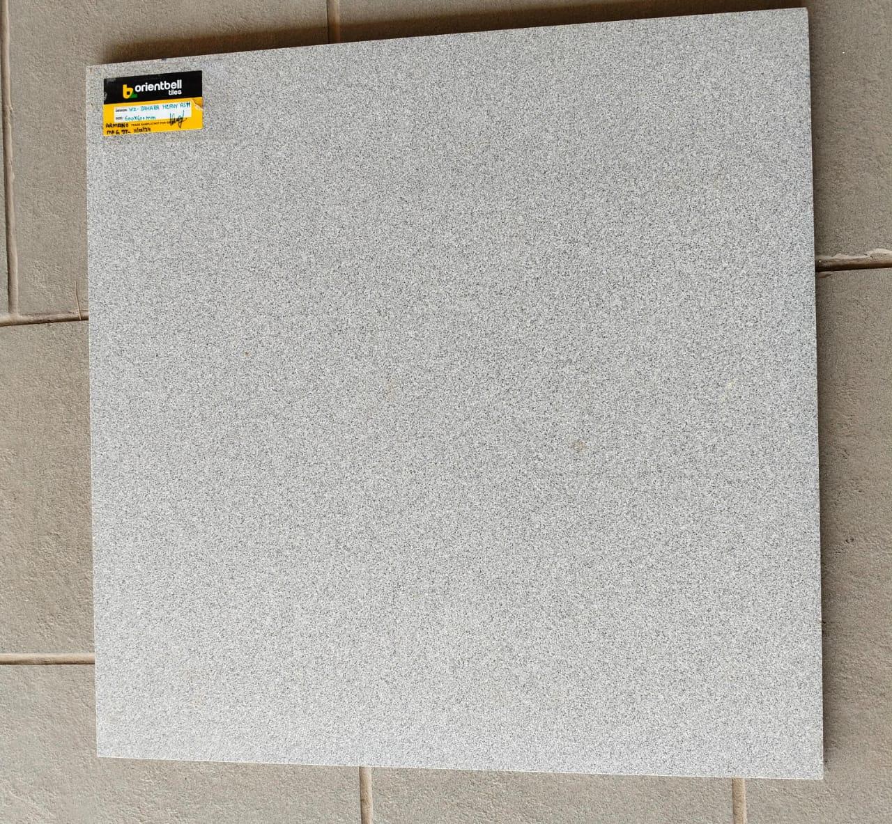 Matte Finish WZ Sahara Heavy Ash Full Body Vitrified Tiles 600x600 mm