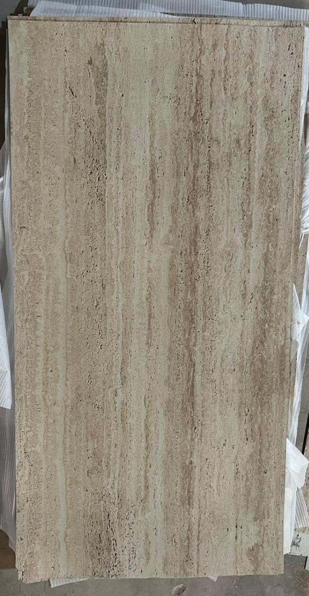 Matte Finish Caramel Skyline Travertine Flexi false tile 600x1200 mm