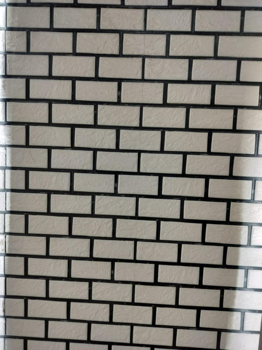 Matte Finish EHM Brick White Ceramic tile 300x450 mm