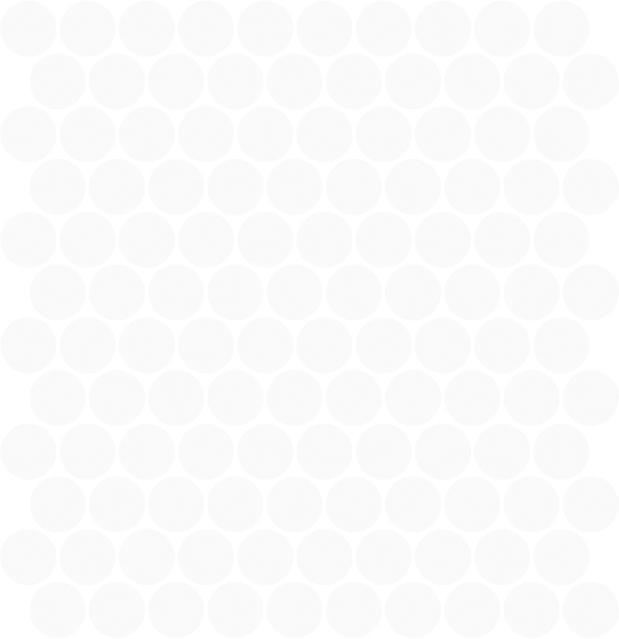 Glossy Finish White Gloss Coin Ceramic tile 320x330 mm