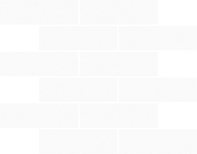 Glossy Finish White Gloss Duo Brick Bone Ceramic tile 285x295 mm