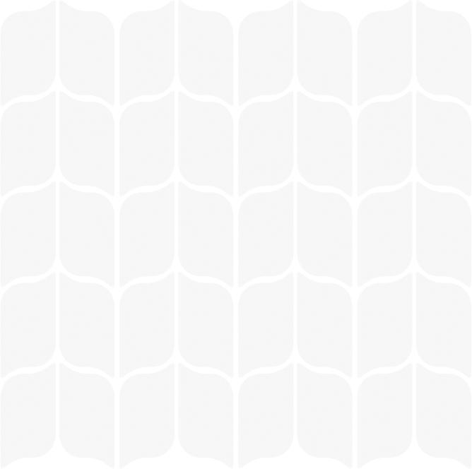 Glossy Finish White Gloss Sparrow Ceramic tile 285x310 mm