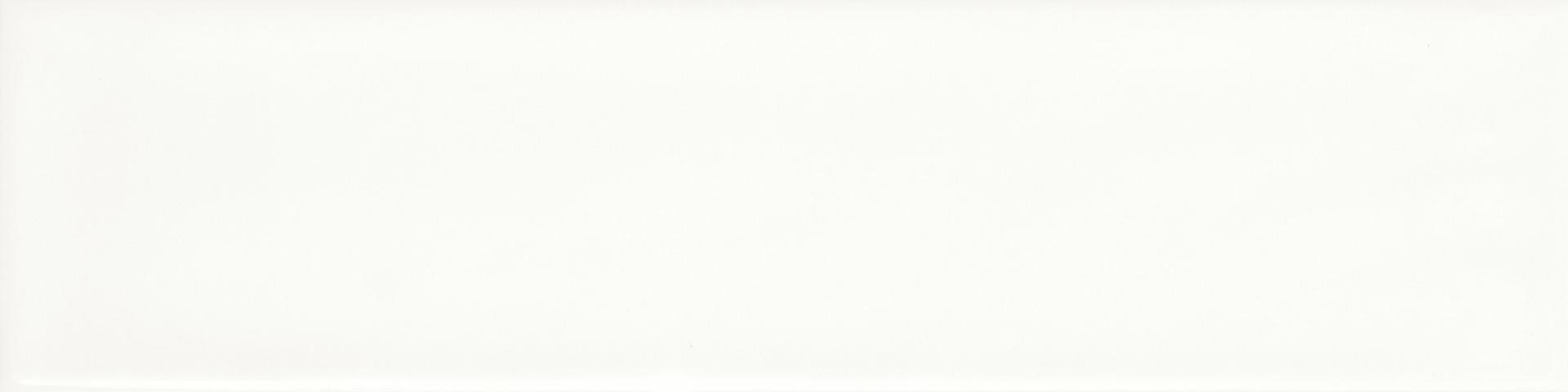 Glossy Finish White Gloss Cloudy Subway Ceramic tile 75x300 mm