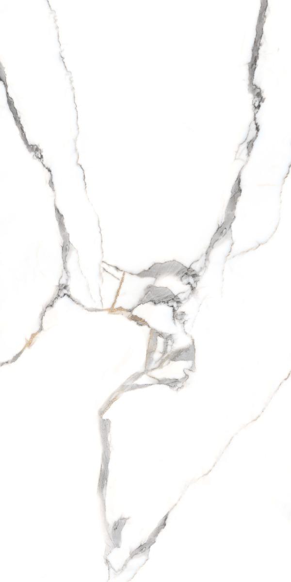 Carving Matte White Majestic Statuario Carving Porcelain tile 600x1200 mm